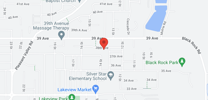 map of 1400 38 Avenue
